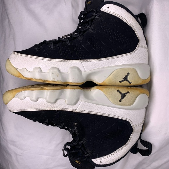 Nike air Jordan 9 Women’s size 7 Los Angeles Oreo black white retro og wmns - Picture 7 of 13